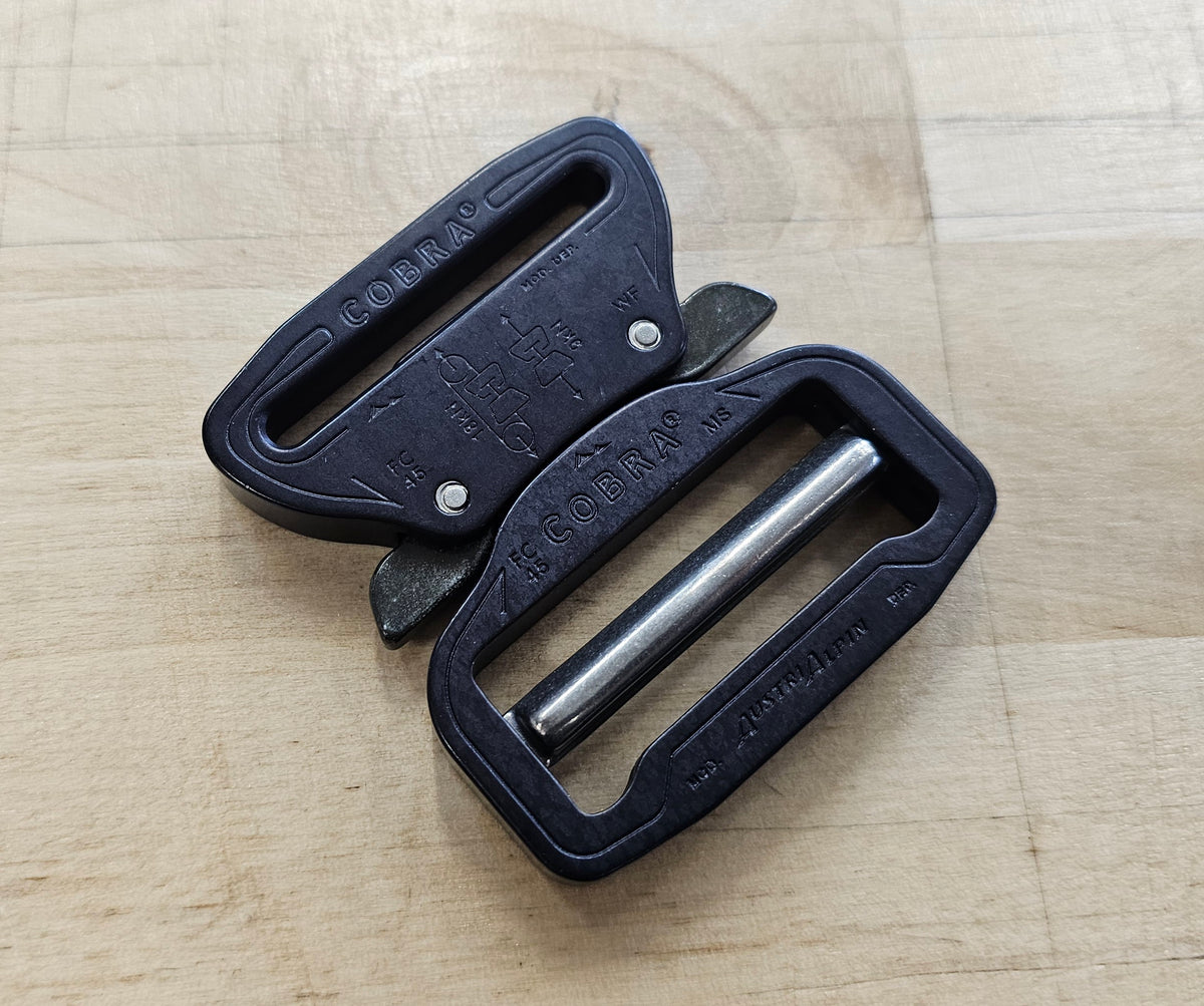 AustriAlpin Cobra Buckle 1.75" Inch / 45mm In Grey Anodized - A&A Tactical - Foto 7