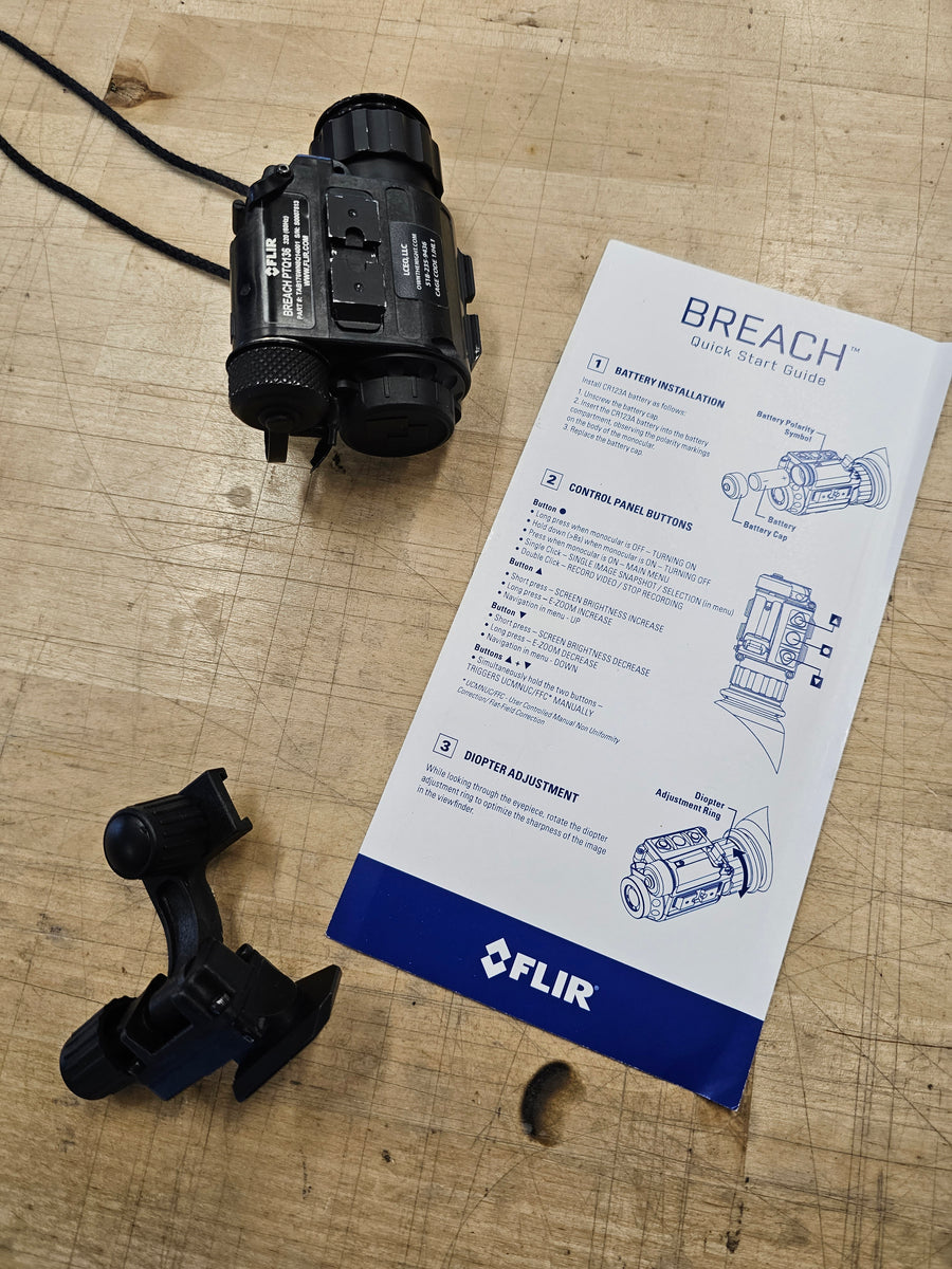 FLIR BREACH PTQ136 ペリカンケース付属 FLIR Breach PTQ136 Thermal Imager Three Night Rental – A&A Tactical