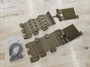 OVERSTOCK/SHIPS ASAP- A&A Tactical, LLC SEACU-Cummerbund V2-B for Velocity Systems Scarab in Coyote Brown w/ FS Tubes