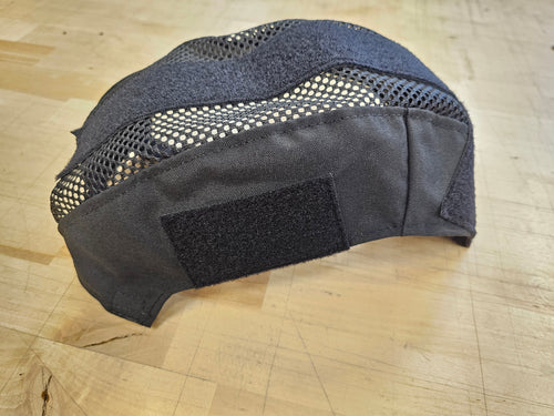 OVERSTOCK/SHIPS ASAP- A&A Tactical, LLC Helmet Cover for Ops-Core FAST BUMP Sz M/L (NEW Size L) in Black w/ Black Mesh