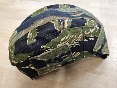 OVERSTOCK/SHIPS ASAP- A&A Tactical, LLC Helmet Cover for Ops-Core FAST BUMP Sz M/L (NEW Size L) in Vietnam Tiger Stripe