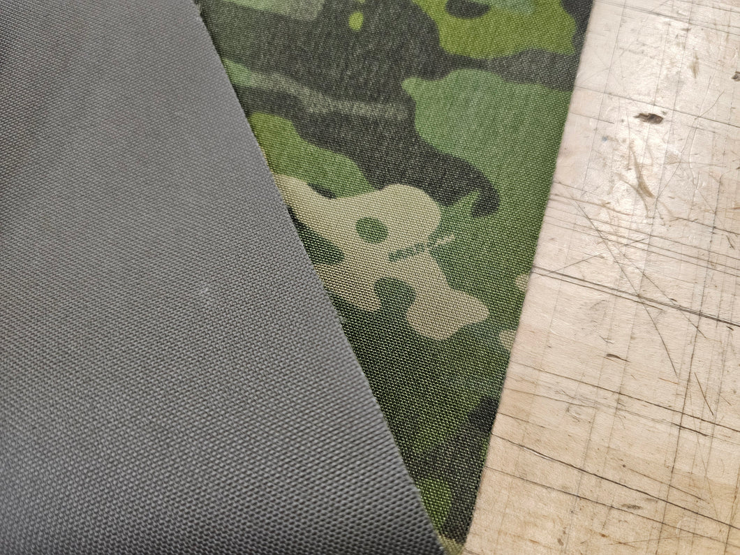 Laminate Cordura Nylon Fabric 500D/100D Multicam Tropic / Ranger Green 55.5