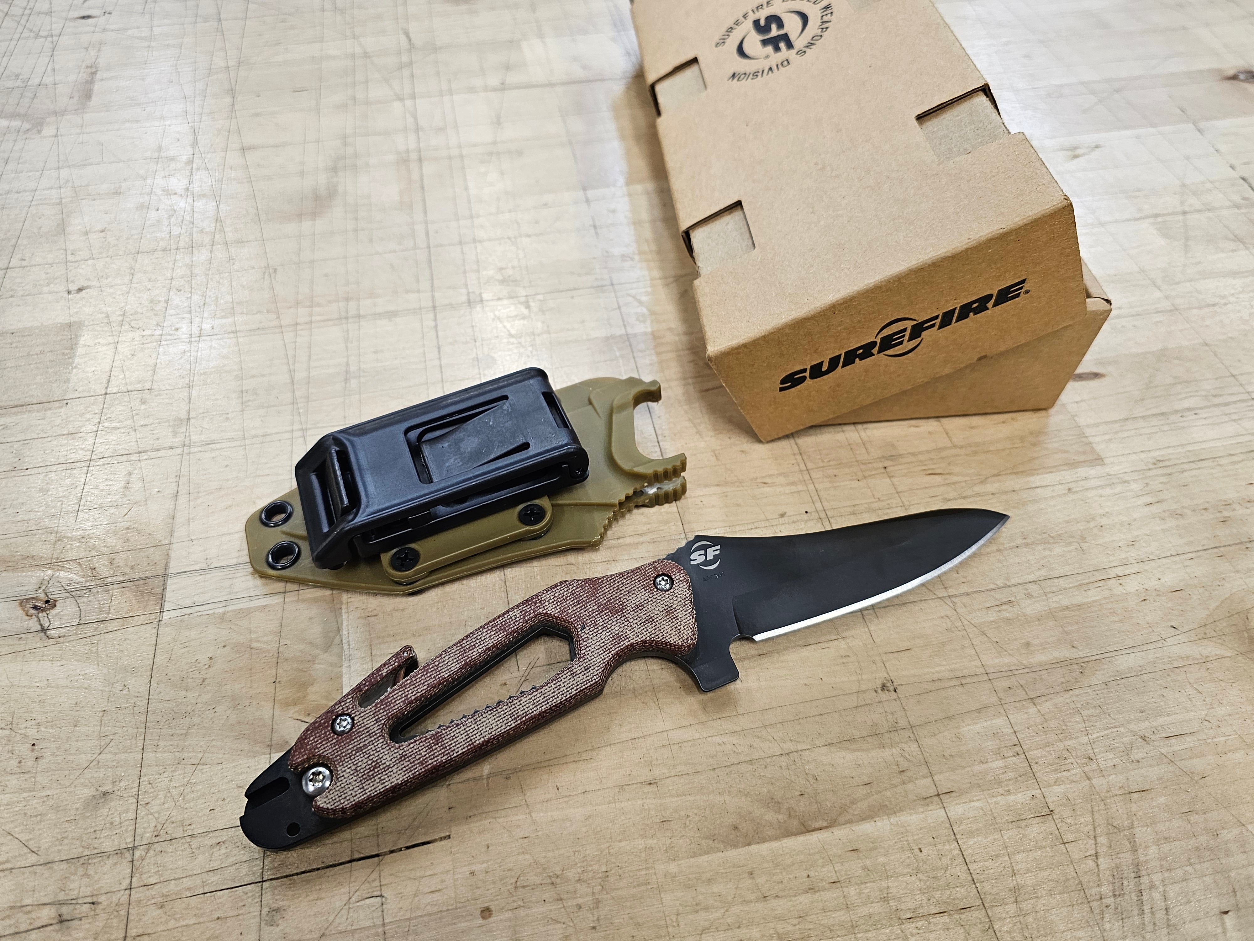 Surefire Delta EW-06 Fixed Blade Tactical Utility Knife – A&A Tactical