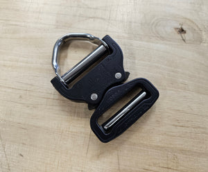 AustriAlpin Cobra Buckle D-Ring 1.75" inch / 45mm in Black