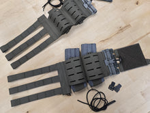 A&A Tactical, LLC SEACU-Cummerbund V2-B-EM (Side Plate Pouch Compatible & External MOLLE) for Crye Precision© JPC, AVS, Spiritus© LV-119, Velocity Systems Scarab™, and Shaw Concepts© ARC w/ FIRSTSPEAR TUBES© Buckle