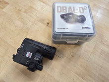 DBAL D2 Vis (Green) and IR Laser/Illuminator, Black Housing