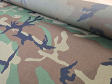 M81 Woodland 500D Nylon 60" Wide Coated