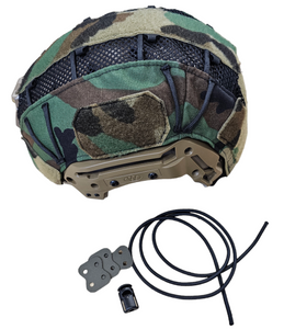 A&A Tactical, LLC Team Wendy EXFIL Carbon V2E (Enhanced) Helmet Cover