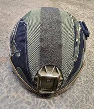 Team Wendy EXFIL LTP Sz 1 (M/L) Bump Helmet in Coyote Brown w/ A&A V2 Tiger Stripe Helmet Cover