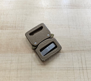 AustriAlpin Cobra Buckle 1" inch / 25mm in Coyote Brown
