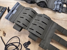 A&A Tactical, LLC SEACU-Cummerbund V2-B-EM (Side Plate Pouch Compatible & External MOLLE) for Crye Precision© JPC, AVS, Spiritus© LV-119, Velocity Systems Scarab™, and Shaw Concepts© ARC w/ FIRSTSPEAR TUBES© Buckle