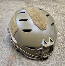 Team Wendy EXFIL LTP Sz 1 (M/L) Bump Helmet in Coyote Brown w/ A&A V2 Tiger Stripe Helmet Cover