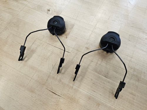 Peltor Arc Rail Mounts w/ MSA Sordin Adapters
