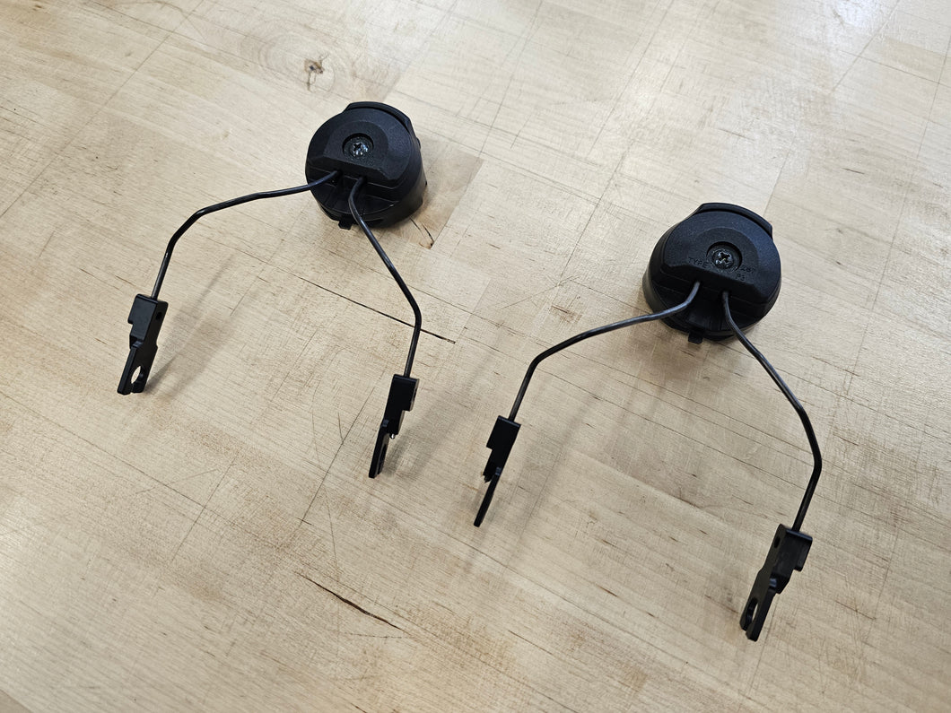 Peltor Arc Rail Mounts w/ MSA Sordin Adapters