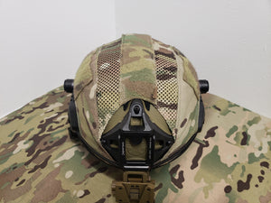 A&A Tactical, LLC MTEK Flux Carbon/Ballistic Hybrid Helmet Cover