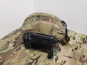 A&A Tactical, LLC MTEK Flux Carbon/Ballistic Hybrid Helmet Cover
