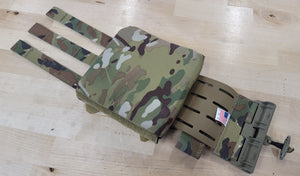 A&A Tactical, LLC SEACU-Cummerbund V1-B (Side Plate Pouch Compatible) for Crye Precision© JPC, AVS, Spiritus© LV-119, Velocity Systems Scarab™, and Shaw Concepts© ARC w/ FIRSTSPEAR TUBES© Buckle