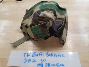 OVERSTOCK/SHIPS ASAP- A&A Tactical, LLC Helmet Cover for Team Wendy Exfil Ballistic 3.0 Rails Size 2 in M81 (ALL CORDURA)