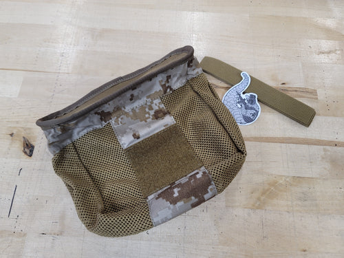 OVERSTOCK/SHIPS ASAP- A&A Tactical, LLC Spent Magazine Dump (SMD) Pouch in AOR1