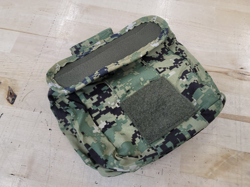 OVERSTOCK/SHIPS ASAP- A&A Tactical, LLC Spent Magazine Dump (SMD) Pouch in AOR2 (ALL LIGHTWEIGHT MATERIAL)