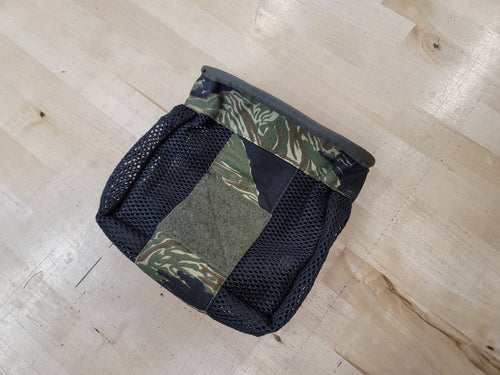 OVERSTOCK/SHIPS ASAP- A&A Tactical, LLC Spent Magazine Dump (SMD) Pouch in Tiger Stripe