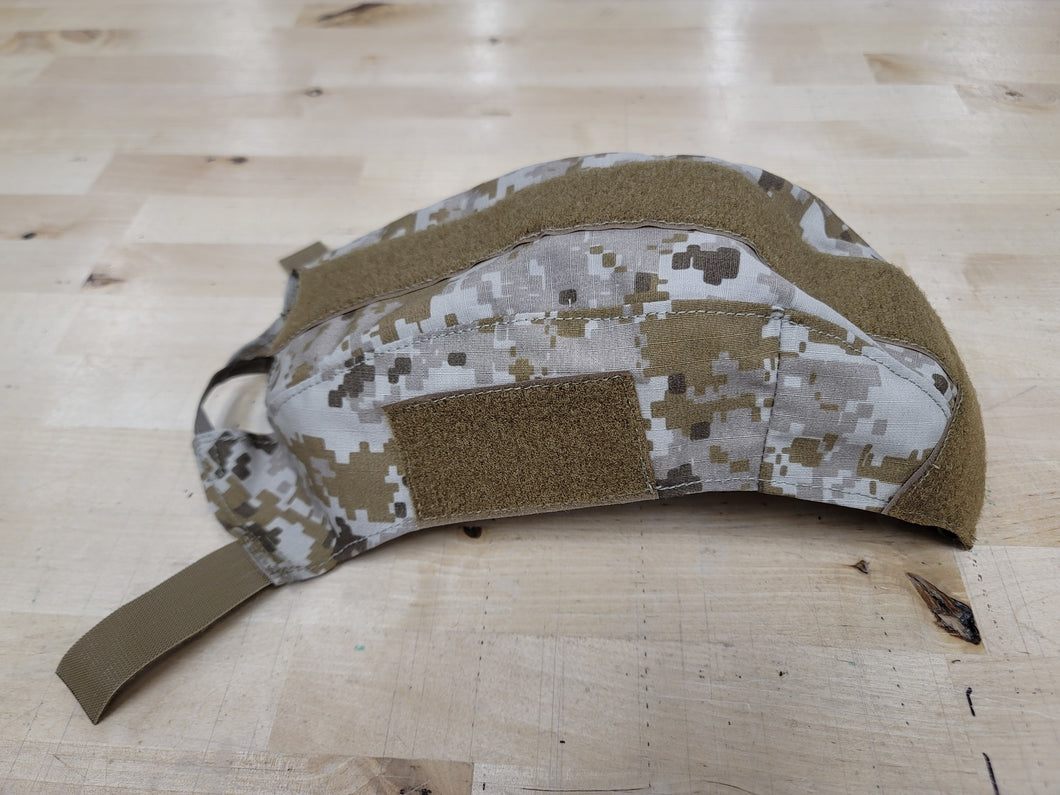 OVERSTOCK/SHIPS ASAP- A&A Tactical, LLC Helmet Cover for Galvion Caiman Bump Sz M in AOR1