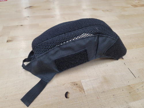 OVERSTOCK/SHIPS ASAP- A&A Tactical, LLC Helmet Cover for Ops-Core FAST Ballistic HC/XP/LE/etc. Sz M/L (NEW Size L) in Black w/ Black Mesh