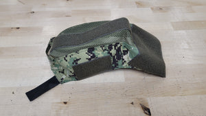 OVERSTOCK/SHIPS ASAP- A&A Tactical, LLC Helmet Cover for Ops-Core FAST Ballistic HC/XP/LE/etc. Sz M/L (NEW Size L) in AOR2 w/ Ranger Green Mesh