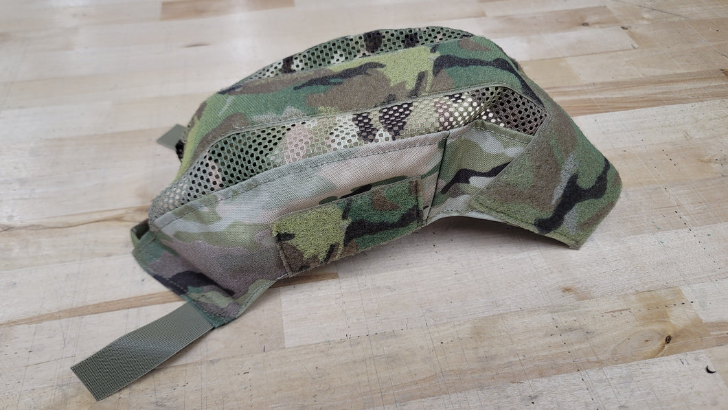 OVERSTOCK/SHIPS ASAP- A&A Tactical, LLC Helmet Cover for Team Wendy Exfil Ballistic 2.0 Rails Size 1 in Multicam w/ Multicam Mesh