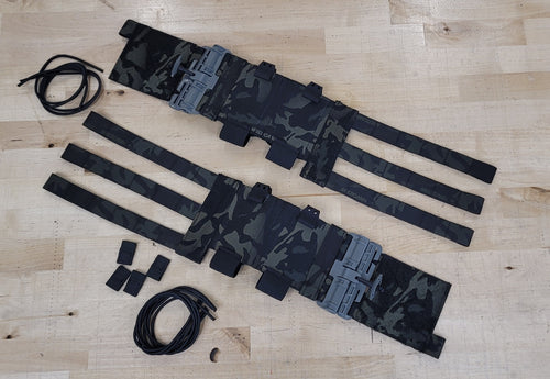 A&A Tactical, LLC SEACU-Cummerbund V2-B (Side Plate Pouch Compatible) for Crye Precision© JPC, AVS, Spiritus© LV-119, Velocity Systems Scarab™, and Shaw Concepts© ARC w/ FIRSTSPEAR TUBES© Buckle