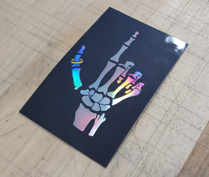 Deadman’s Will Holographic Sticker