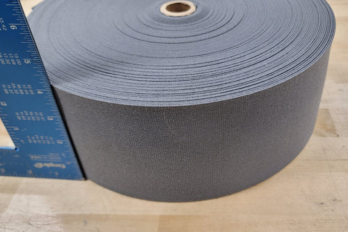 50 yd Roll- Milspec Wolf Grey Elastic Webbing 4