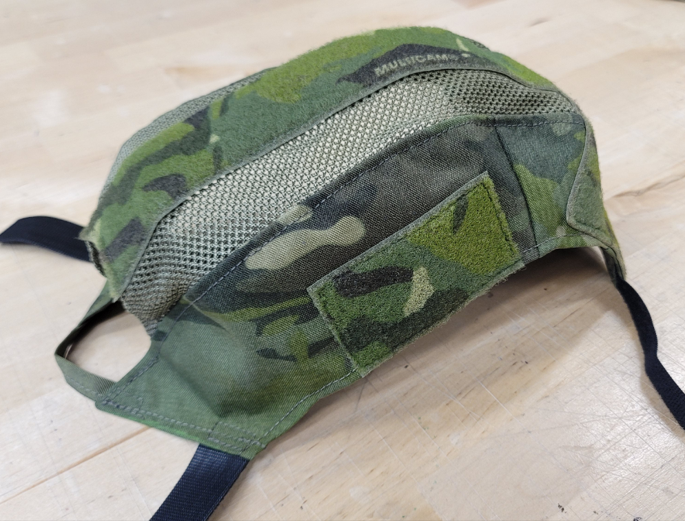 OVERSTOCK/SHIPS ASAP- A&A Tactical, LLC Helmet Cover for Team Wendy Exfil Ballistic 2.0 Rails Size 1 in Multicam Tropic w/ Ranger Green Mesh