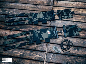 A&A Tactical, LLC SEACU-Cummerbund for Crye Precision© JPC, AVS, Spiritus©LV-119, Velocity Systems Scarab™, and Shaw Concepts© ARC w/ FIRSTSPEAR TUBES© Buckle