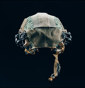 A&A Tactical, LLC x Alpen Design Works Desert Night Camo Helmet Cover V2 (LIMITED)