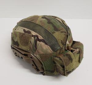 A&A Tactical, LLC Team Wendy EXFIL LTP Hybrid Helmet Cover BPR (Battery Pack Ready) Version