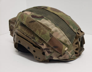 A&A Tactical, LLC Team Wendy EXFIL LTP Hybrid Helmet Cover BPR (Battery Pack Ready) Version