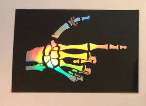 Deadman’s Will Holographic Sticker