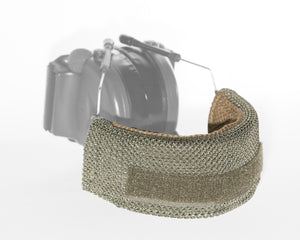 A&A Tactical, LLC Dynamic Ear Pro Headset Cover (DEPHC) V2 (Mesh Material) for Peltor, MSA, TCI headsets